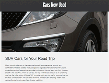 Tablet Screenshot of cars-new-used.com